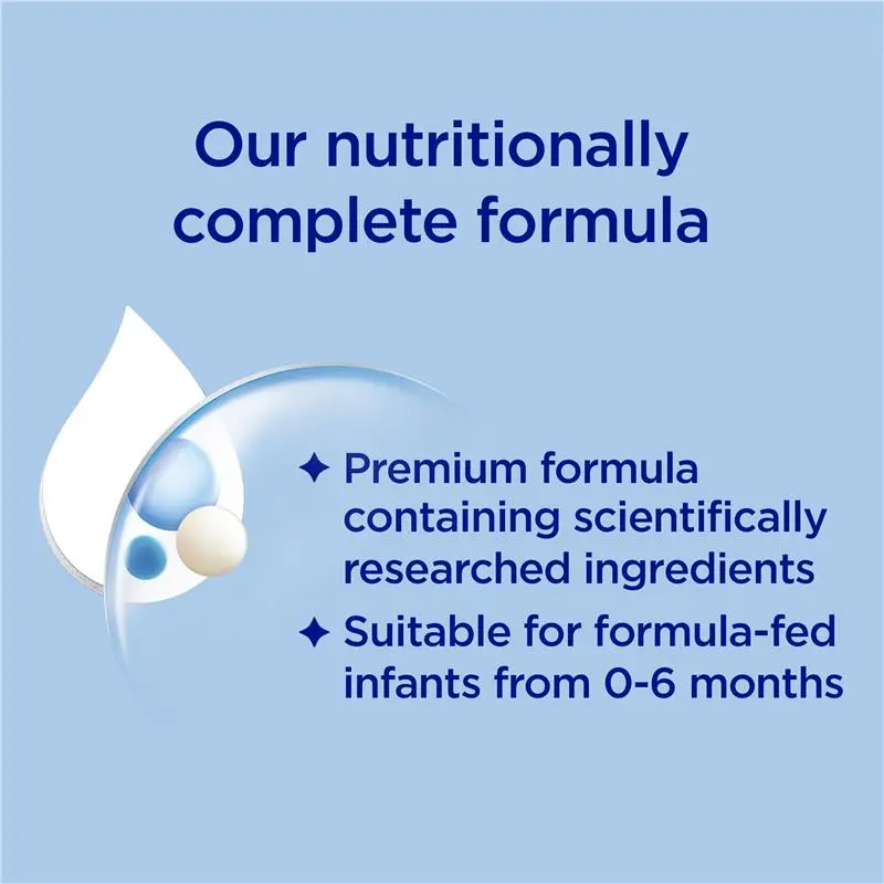 Aptamil Gold+ 1 Baby Infant Formula From Birth to 6 Months 900g