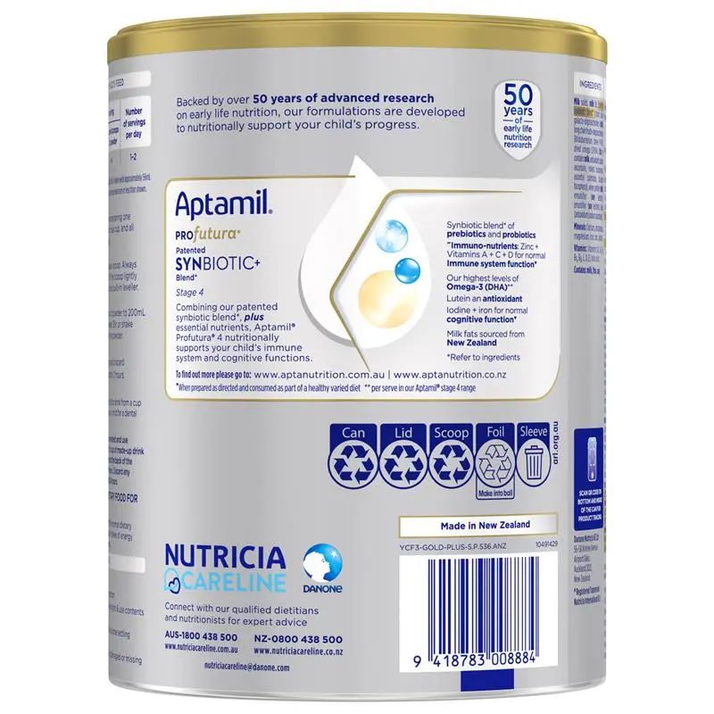 Aptamil Profutura Synbiotic+ Stage 4 Junior Formula 900g