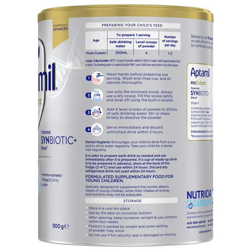 Aptamil Profutura Synbiotic+ Stage 4 Junior Formula 900g