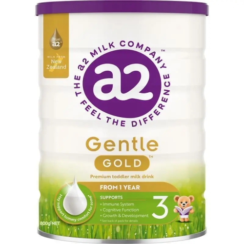 A2 Gentle Gold Premium Toddler Milk Drink Stage 3 From 1 Years To 3 Years 800g