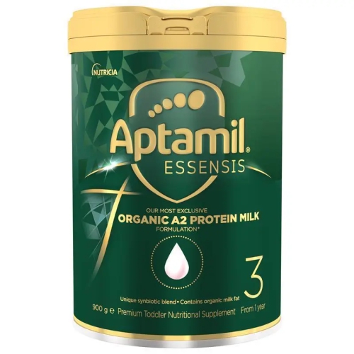 Aptamil Essensis Organic A2 Protein Milk 3 Premium Toddler Nutritional Supplement From 1 Year 900g
